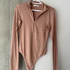 Wilfred Free Quarter Zip bodysuit